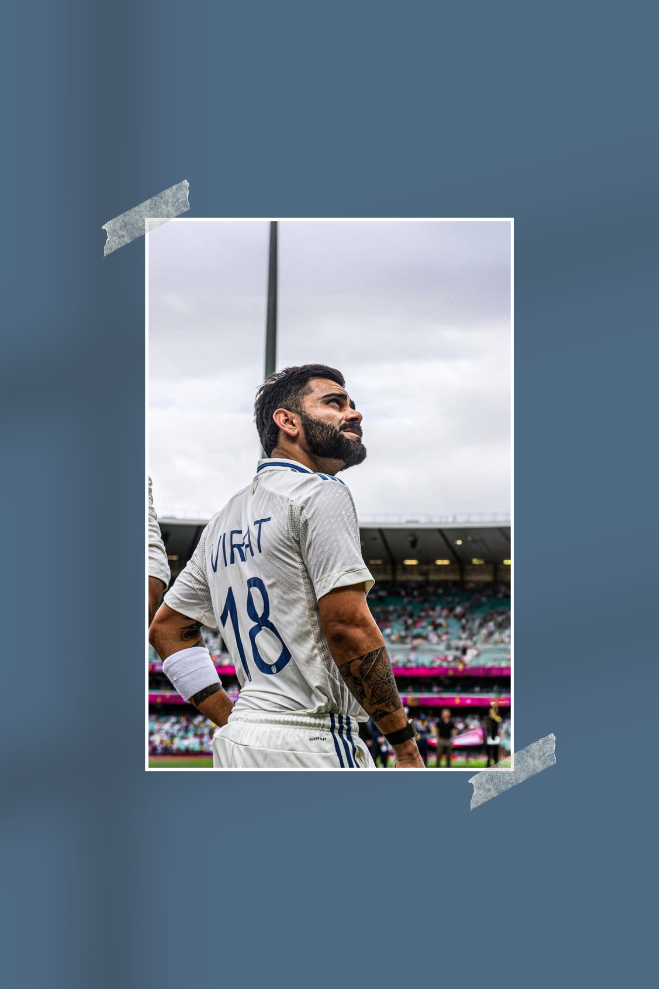 Virat Kohli | #1047 | BGT 2024-25 | Cricket | Sports Poster
