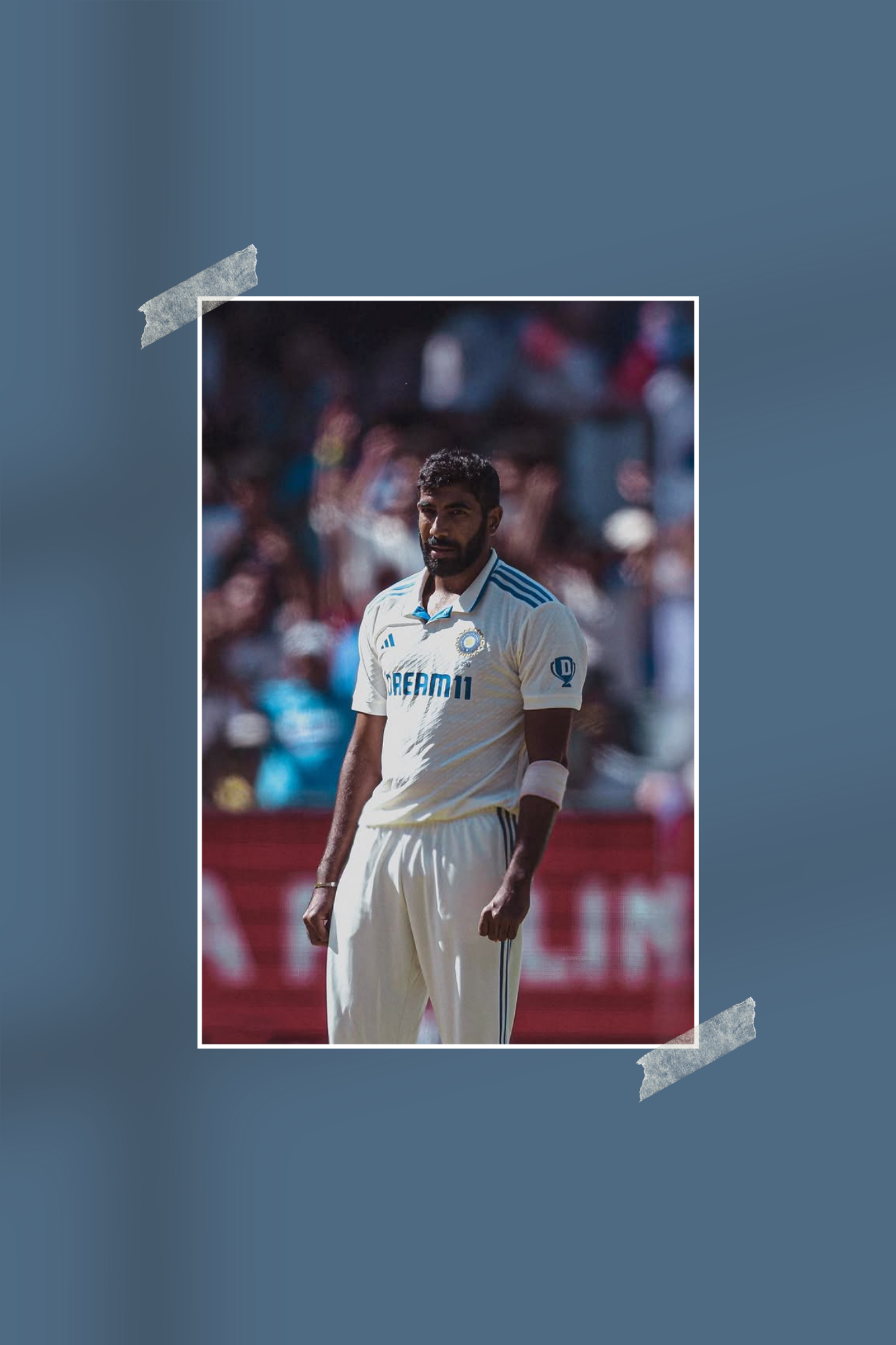 Jasprit Bumrah | #1058 | BGT 2024-25 | Cricket | Sports Poster