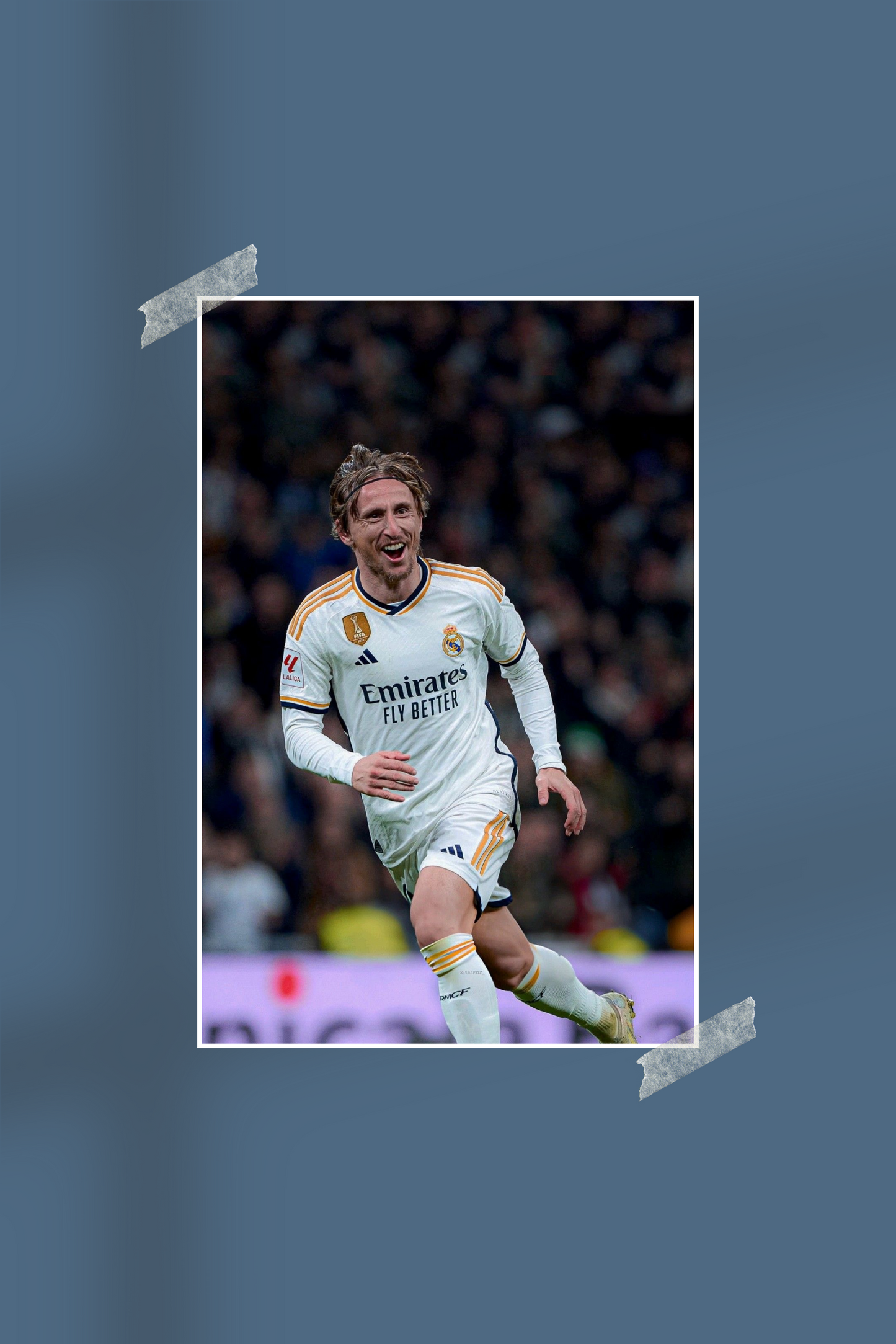 Luka Modric | #0055 | Football | Sports Poster