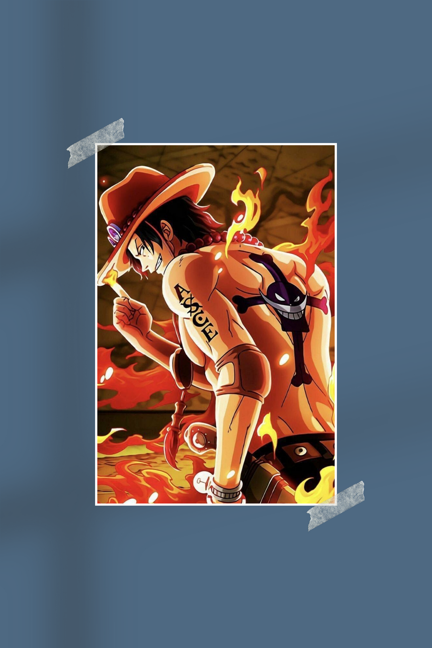 Ace | One Piece | #4668 | Anime Poster