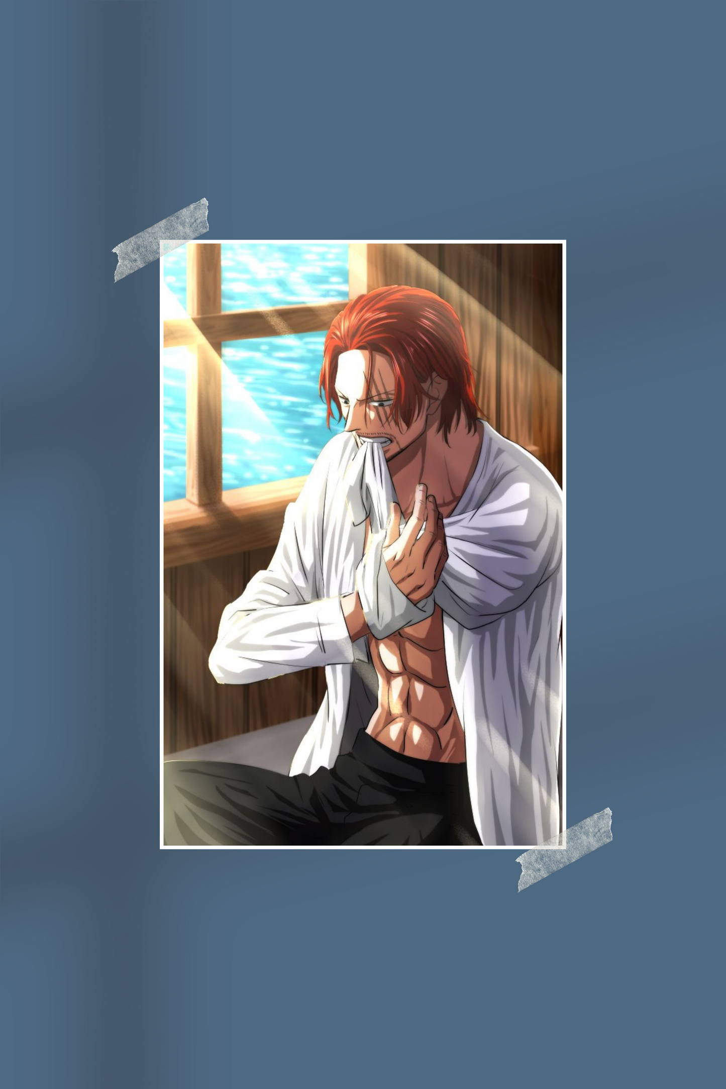 Shanks | One Piece | #4601 | Anime Poster