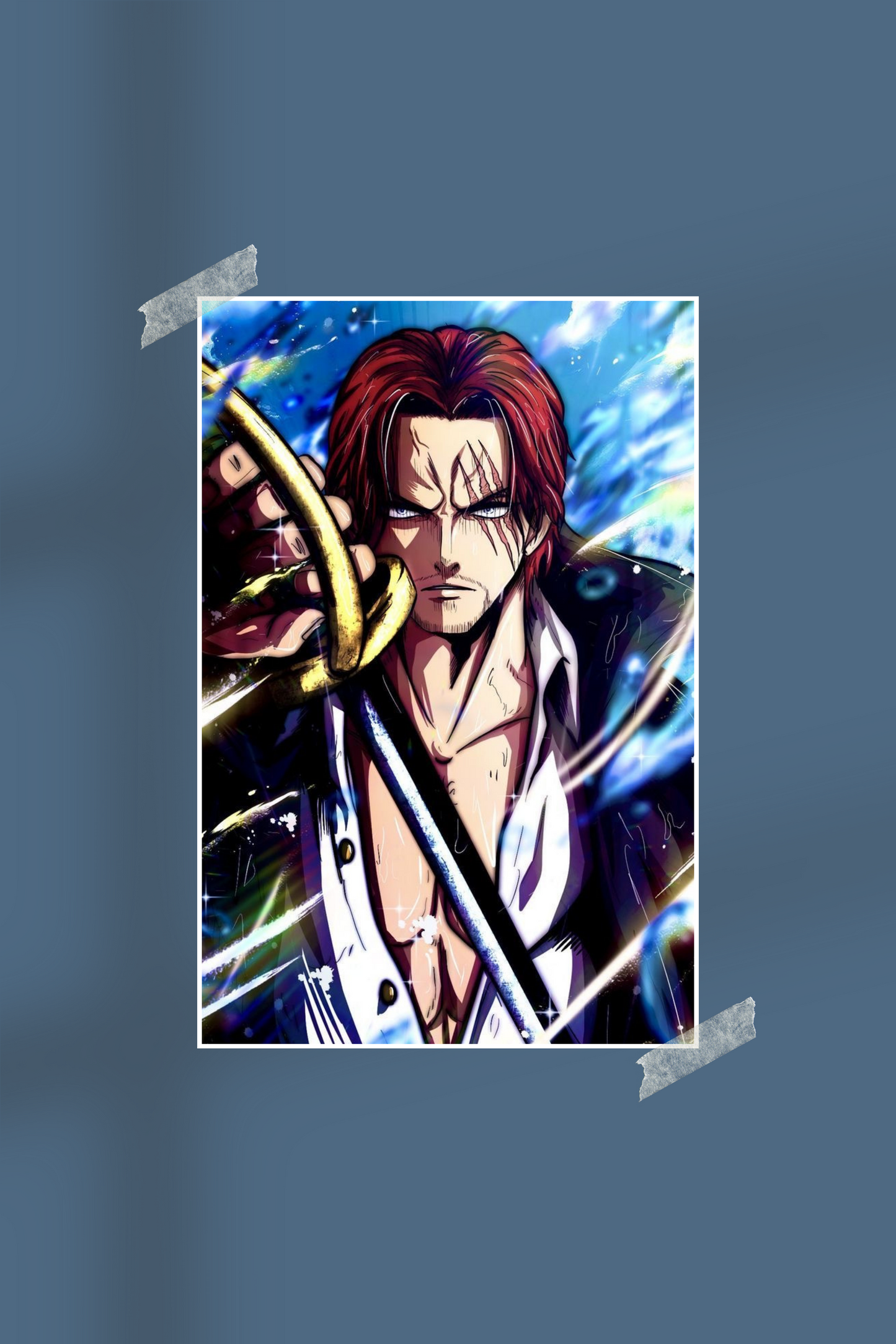 Shanks | One Piece | #4599 | Anime Poster