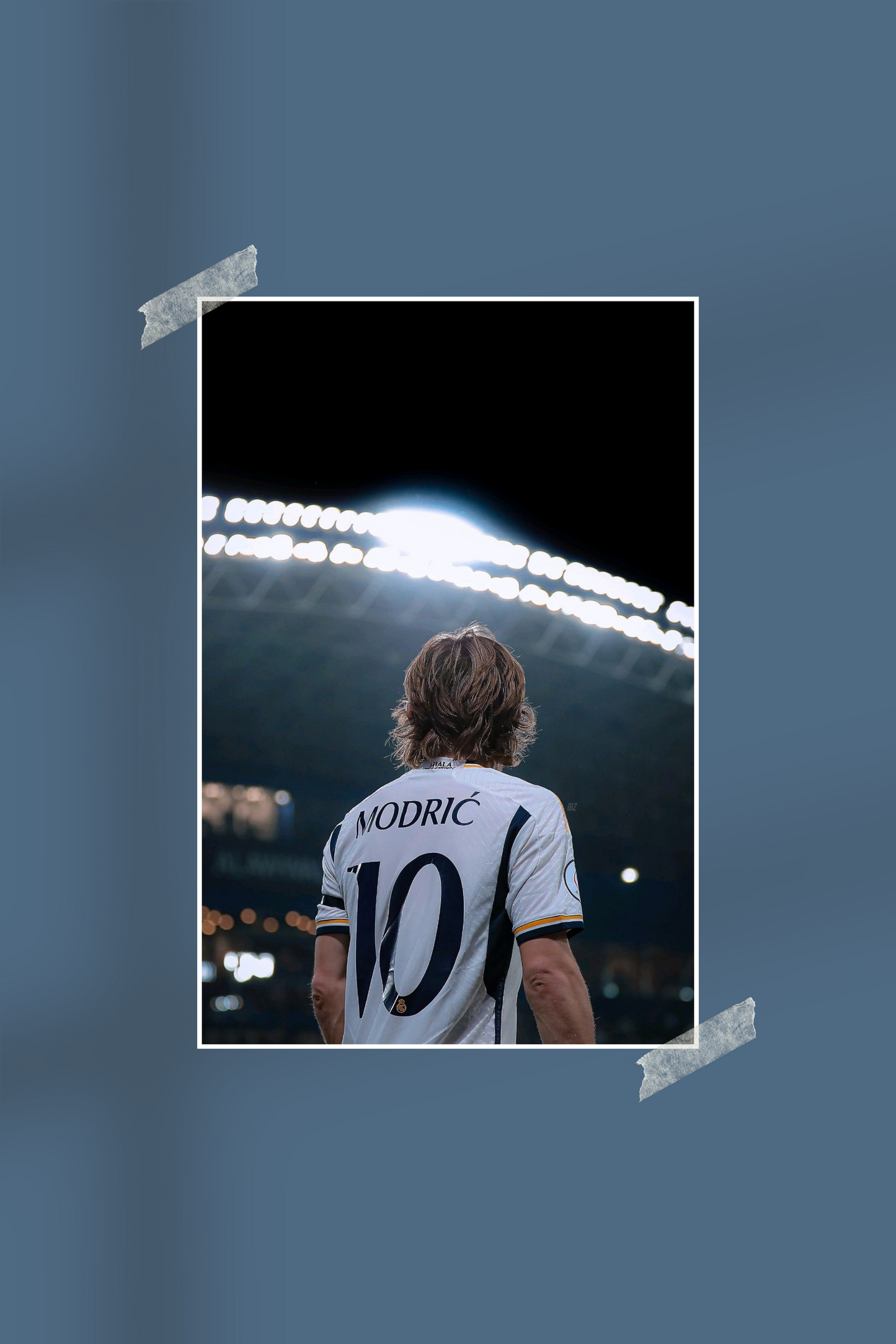 Luka Modric | #0056 | Football | Sports Poster