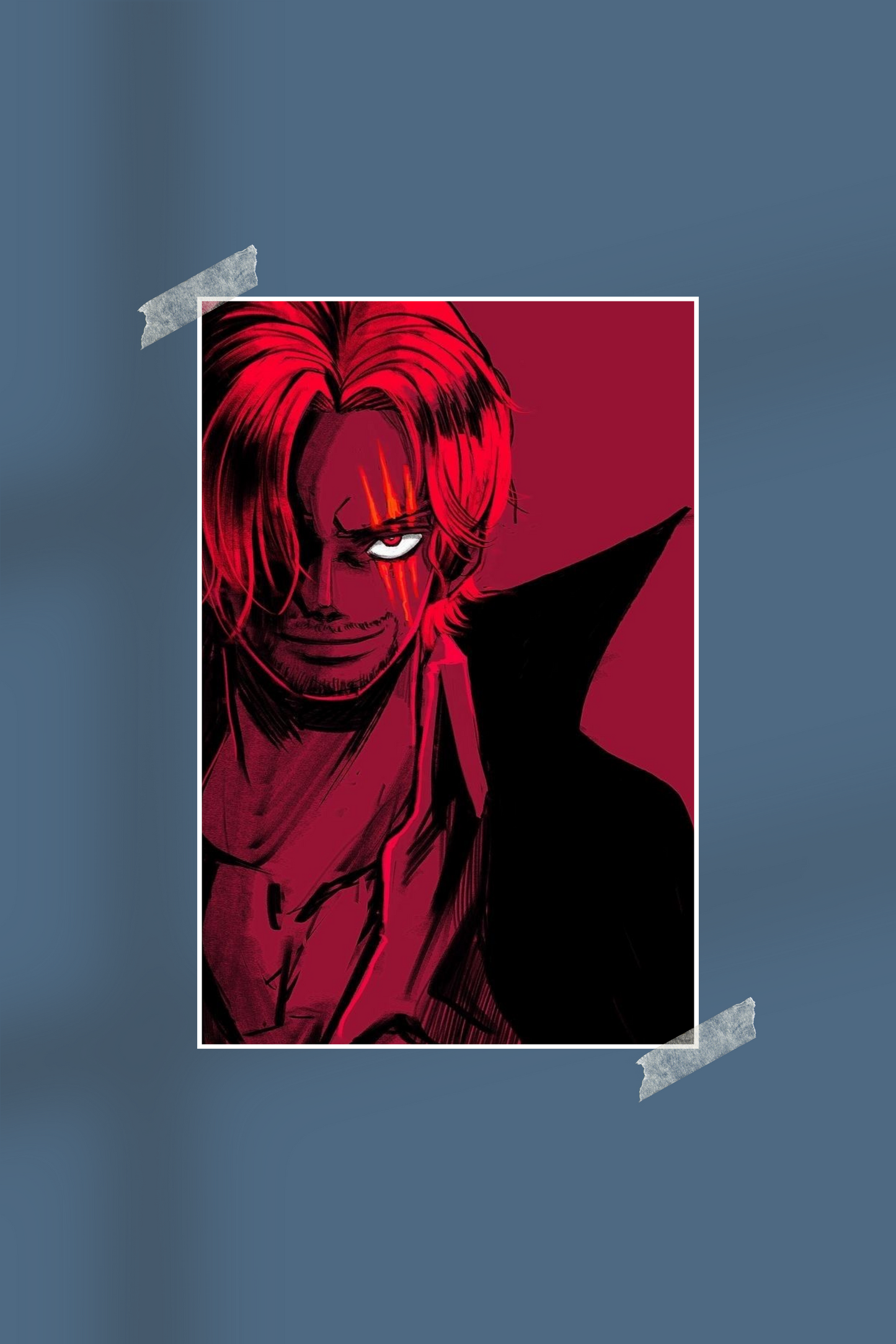 Shanks | One Piece | #4597 | Anime Poster