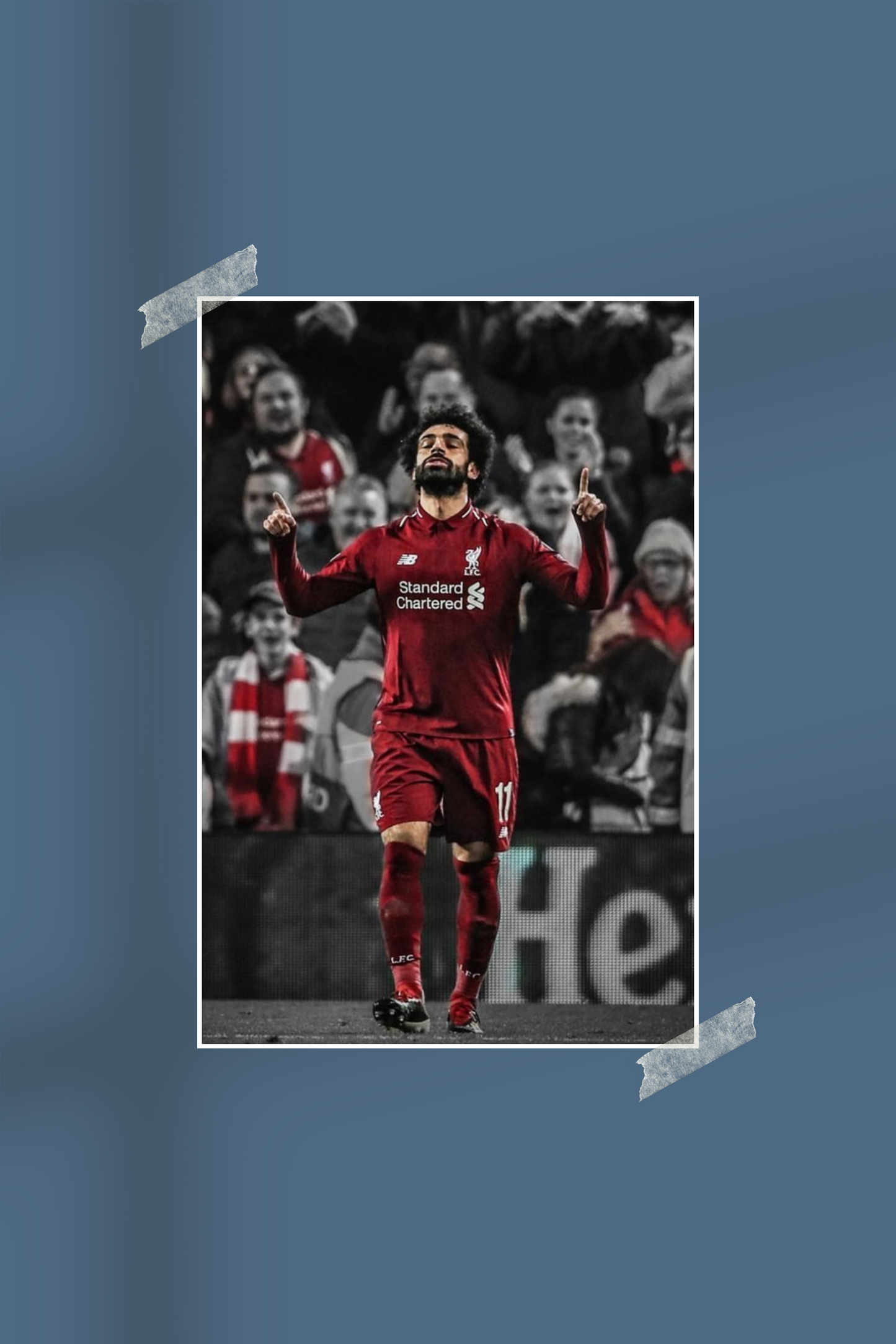 Mohamed Salah | #0054 | Football | Sports Poster