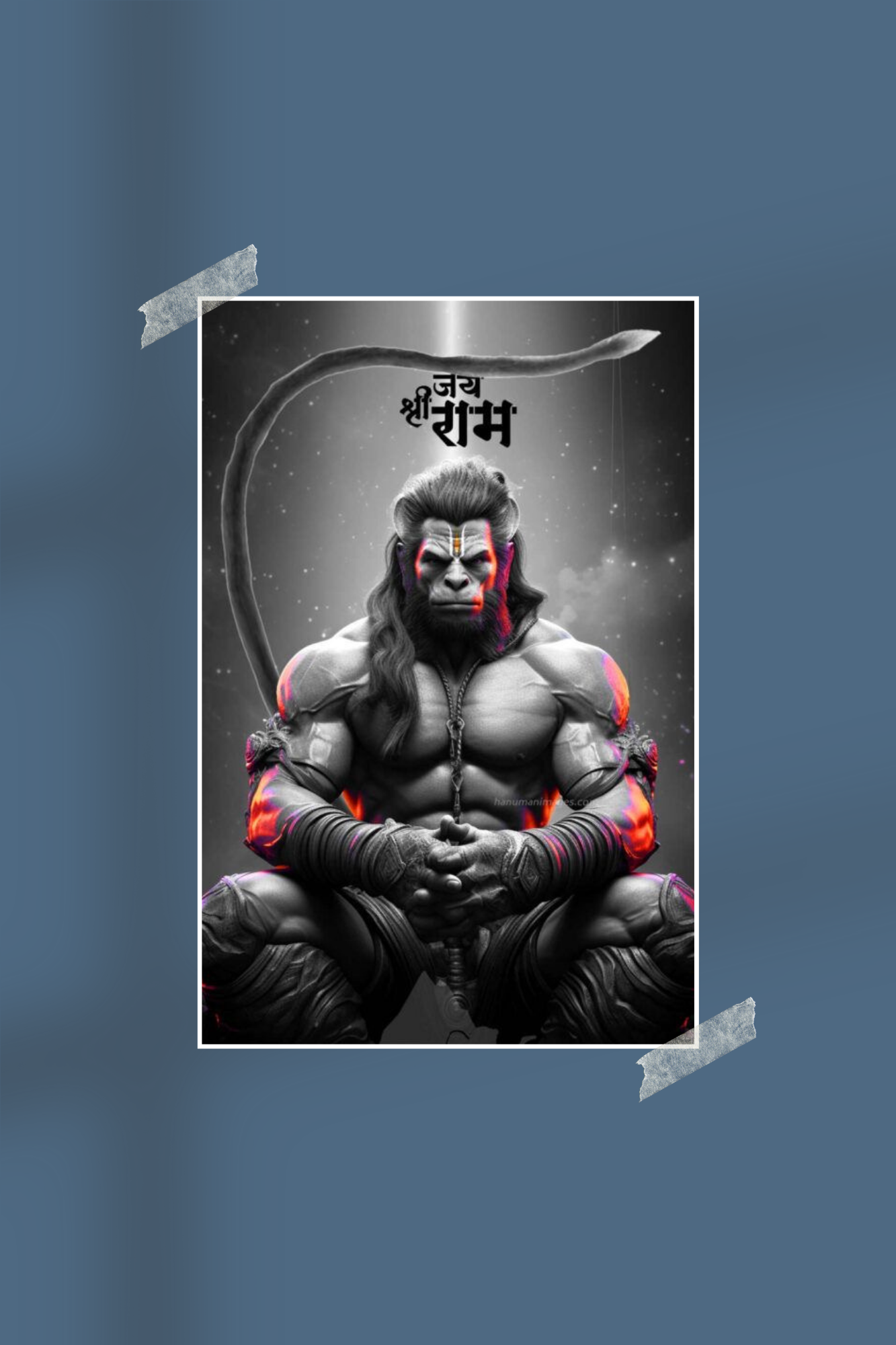 Lord Hanuman | #3554 | Devotional Poster