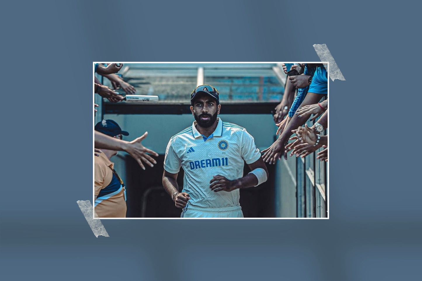 Jasprit Bumrah | #1056 | BGT 2024-25 | Cricket | Sports Poster