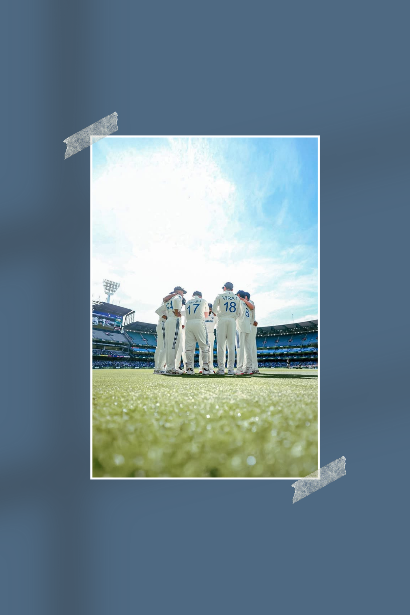 Team India | #1054 | BGT 2024-25 | Cricket | Sports Poster