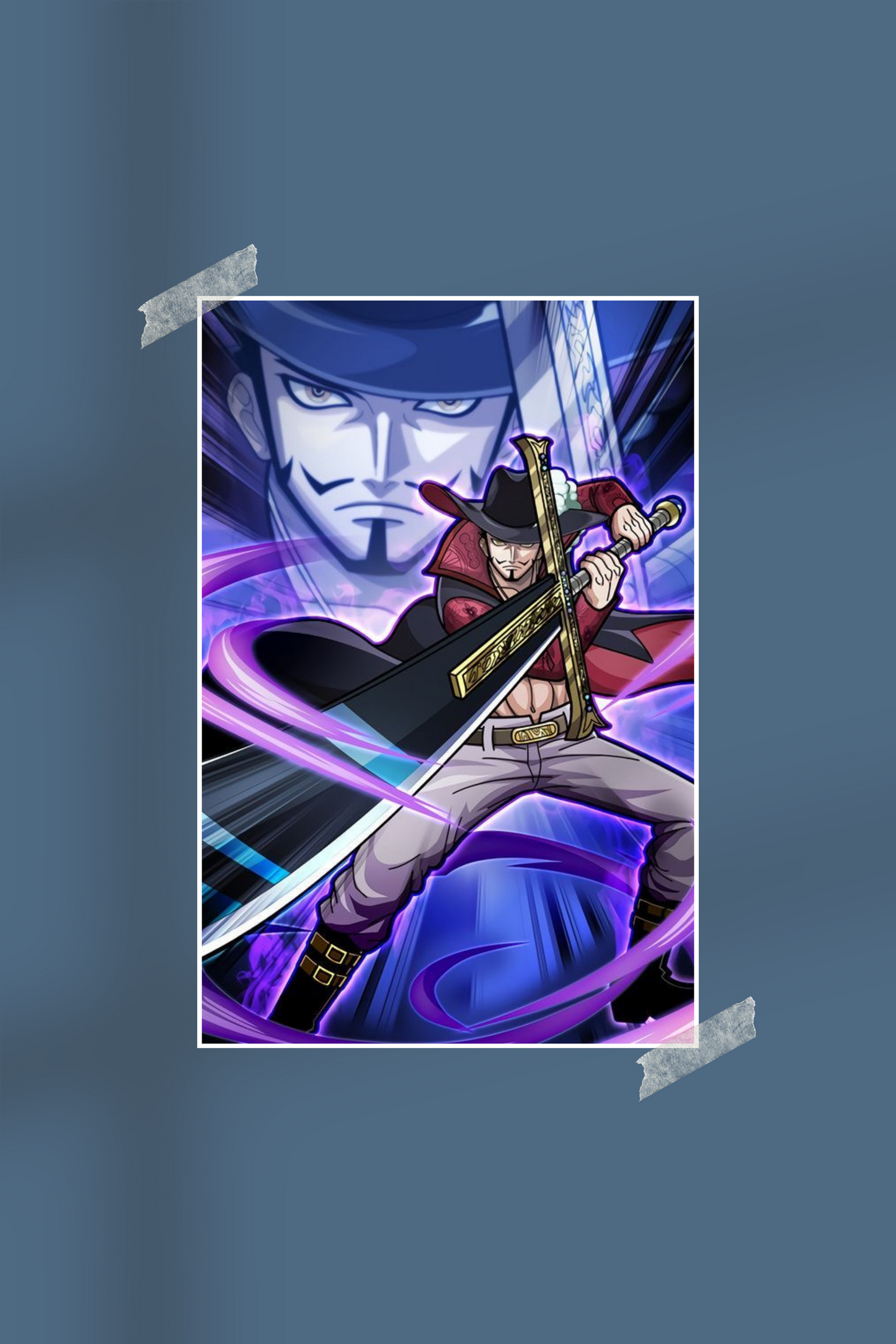 Dracule Mihawk | One Piece | #4689 | Anime Poster