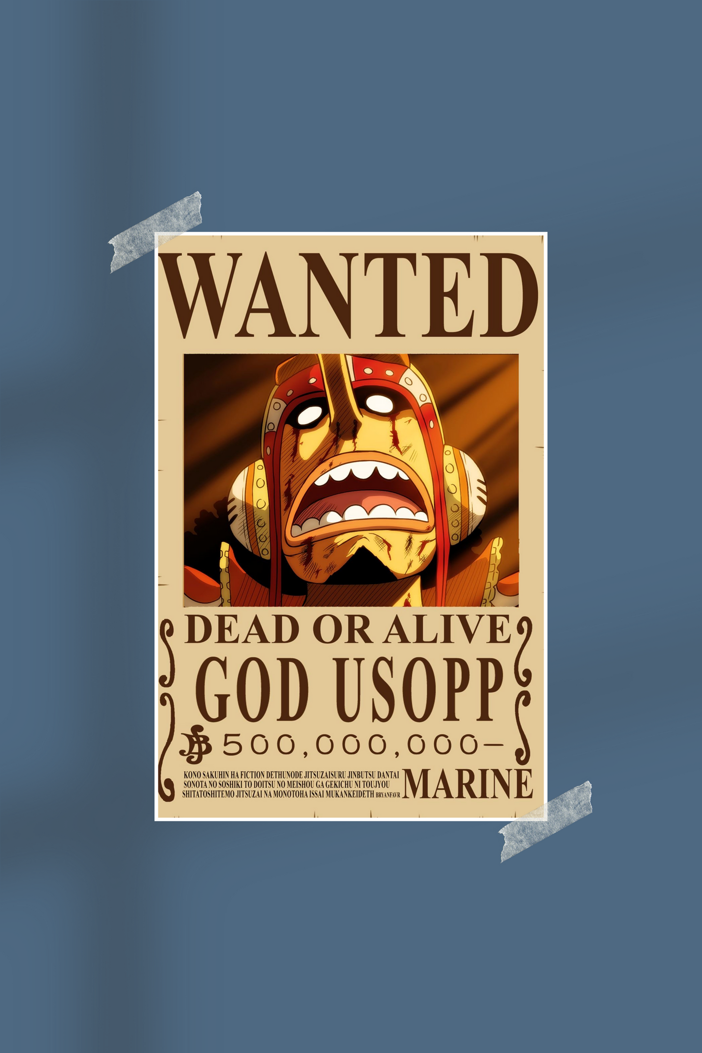 Usopp | One Piece | #4643 | Anime Poster