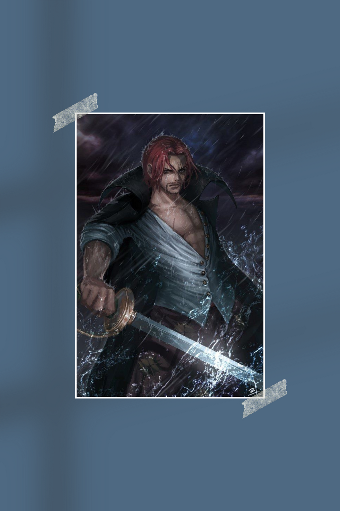 Shanks | One Piece | #4596 | Anime Poster