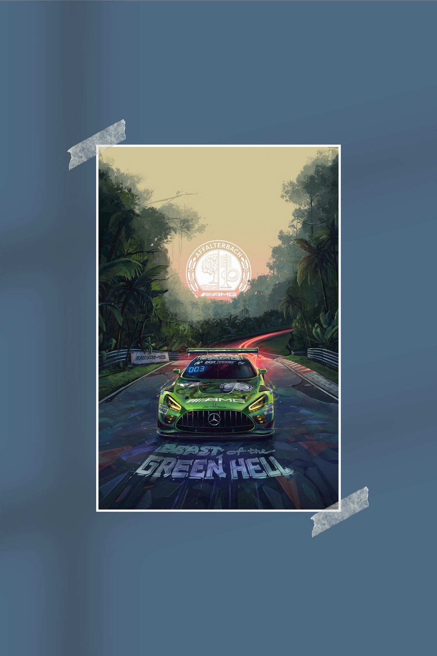Mercedes | #4018 | Car Poster
