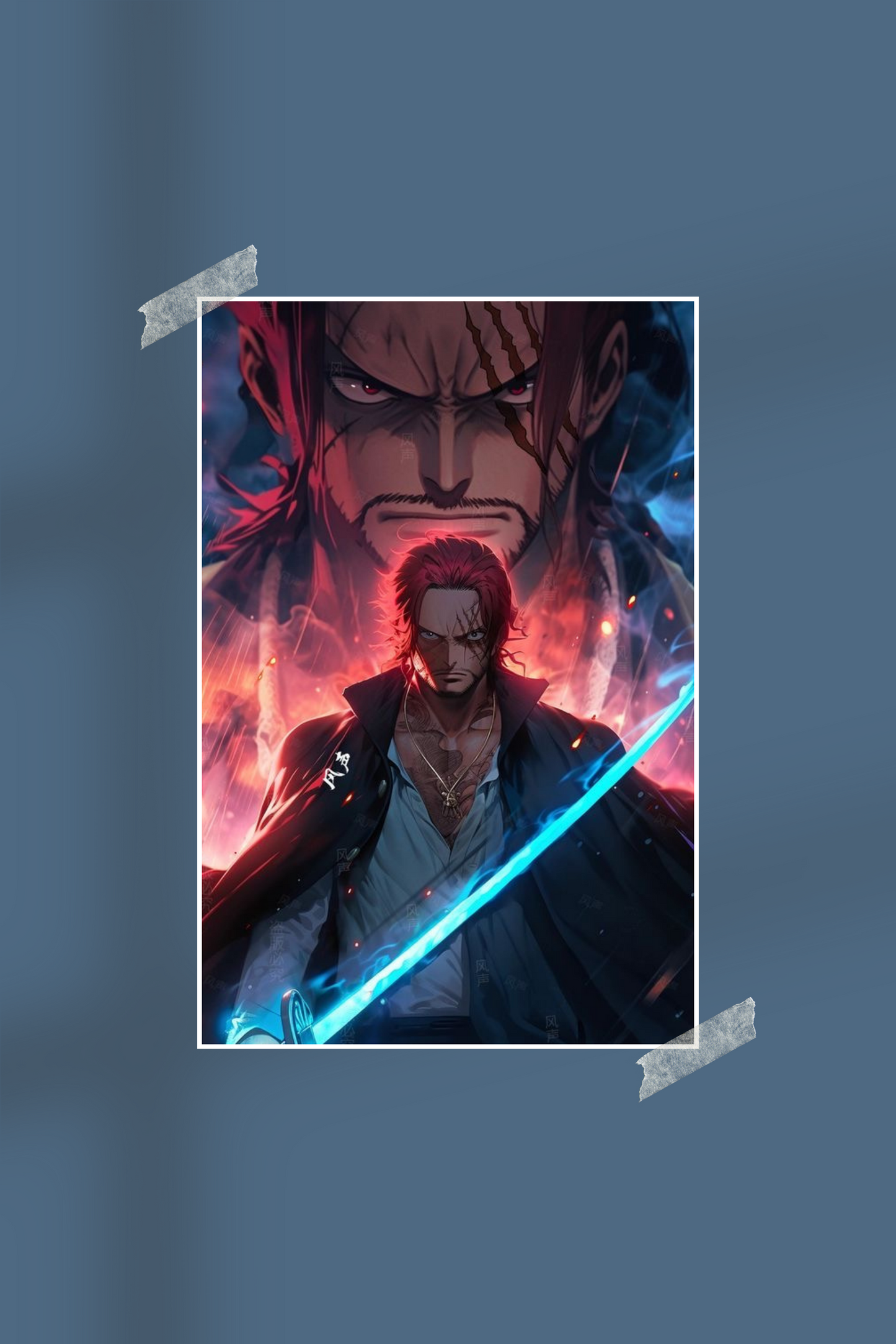 Shanks | One Piece | #4592 | Anime Poster