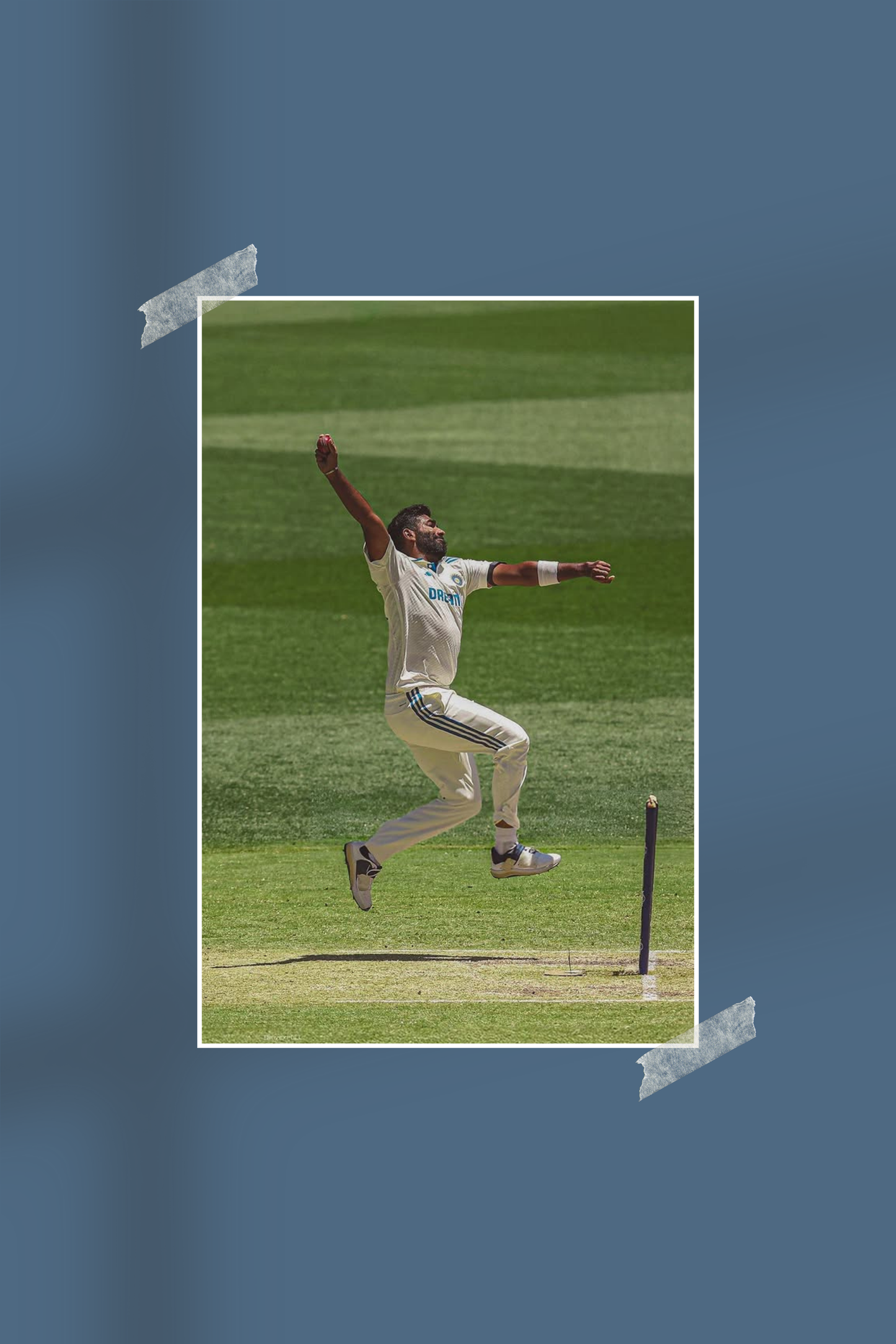 Jasprit Bumrah | #0384 | BGT 2024-25 | Cricket | Sports Poster