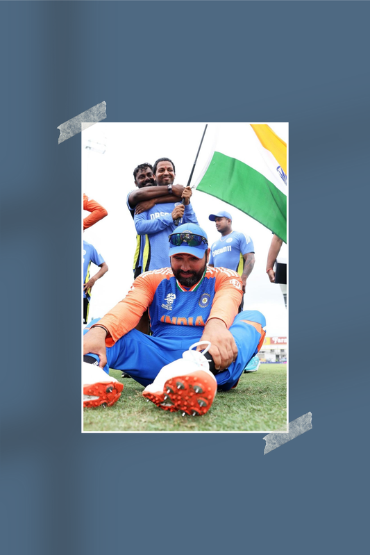 Rohit Sharma | #7781 | Champions | Cricket | Sports Poster