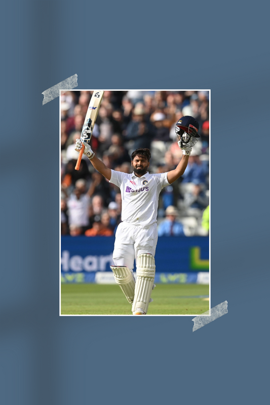 Rishabh Pant | #3754 | Cricket | Sports Poster
