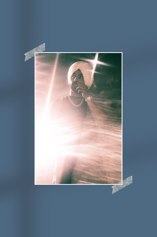 Diljit Dosanjh | #0357 | Bollywood Music Artists Poster
