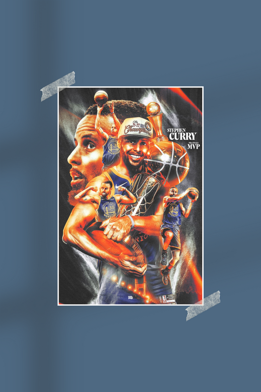 Stephen Curry | #4895 | Basketball | Sports Poster