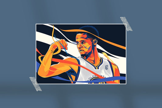 Stephen Curry | #4899 | Basketball | Sports Poster