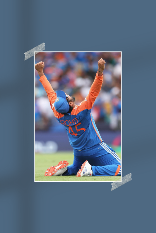 Rohit Sharma | #7783 | Champions | Cricket | Sports Poster