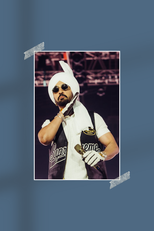 Diljit Dosanjh | #0351 | Bollywood Music Artists Poster