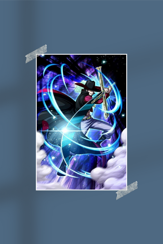 Dracule Mihawk | One Piece | #4691 | Anime Poster