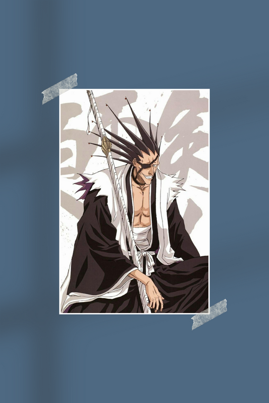 Kenpachi Zaraki | Bleach | #5644 | Anime Poster