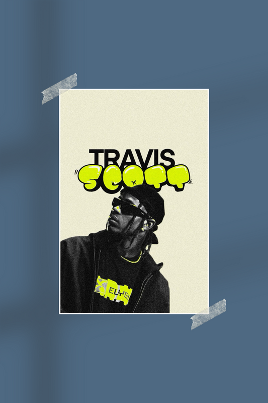 Travis Scott | #6337 | Hollywood Music Artists Poster