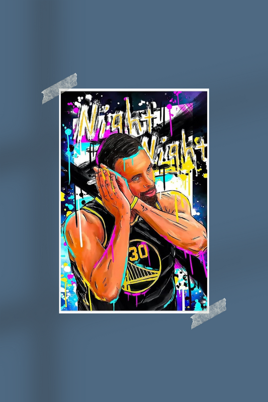Stephen Curry | #4894 | Basketball | Sports Poster