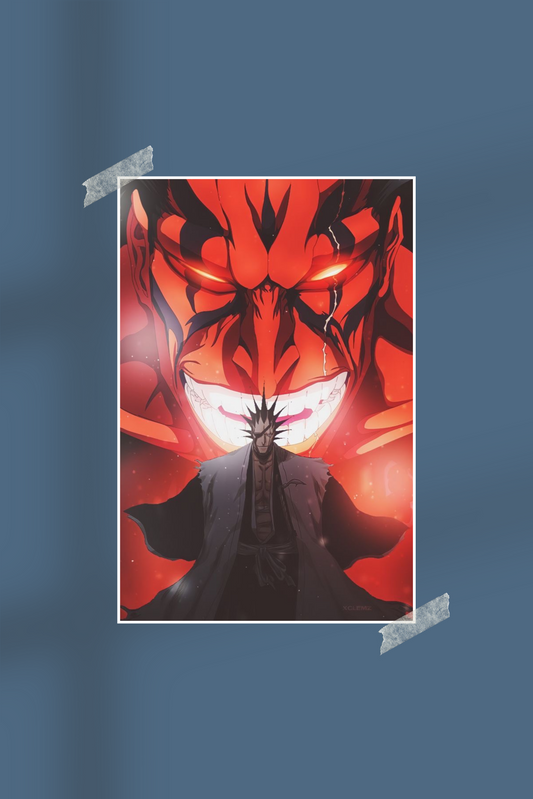 Kenpachi Zaraki | Bleach | #5642 | Anime Poster