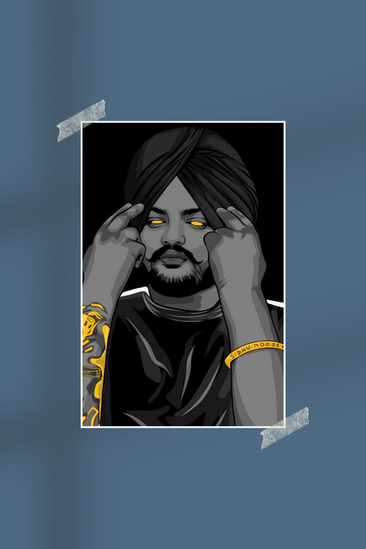 Sidhu Moose Wala | #3917 | Bollywood Music Artists Poster