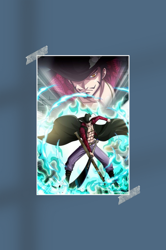 Dracule Mihawk | One Piece | #4690 | Anime Poster