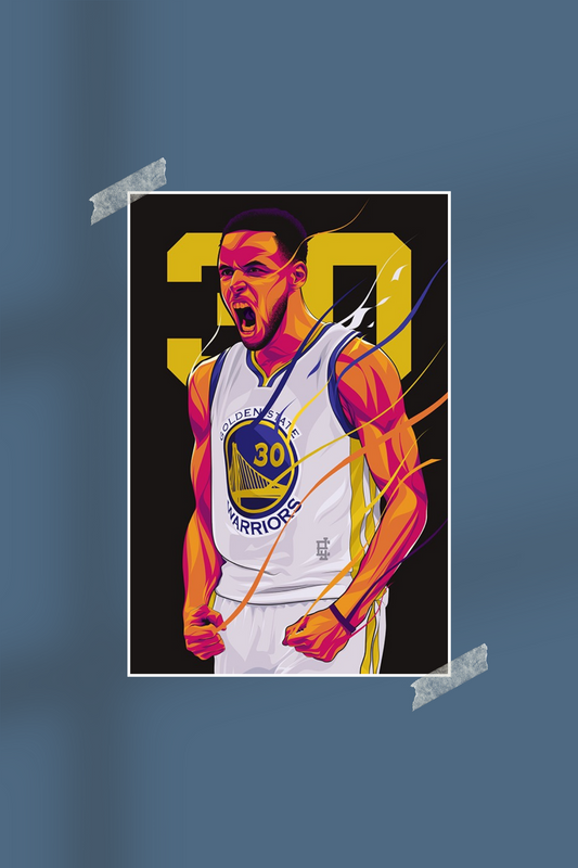 Stephen Curry | #4900 | Basketball | Sports Poster
