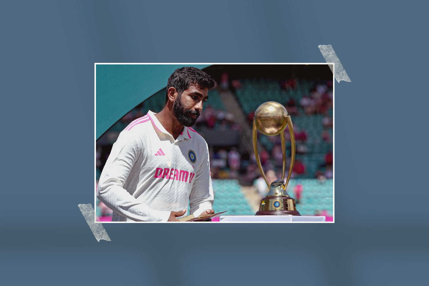 Jasprit Bumrah | #1053 | BGT 2024-25 | Cricket | Sports Poster