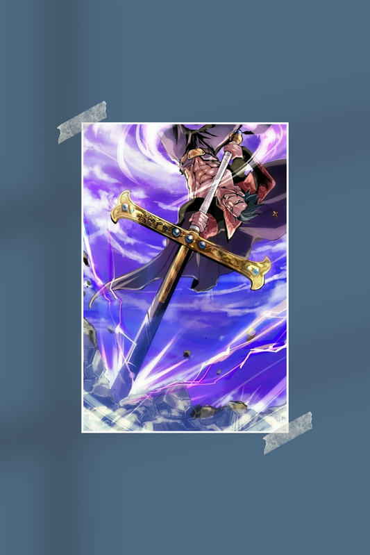 Dracule Mihawk | One Piece | #4692 | Anime Poster
