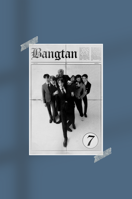 BTS | #4887 | Korean Music Artists Poster