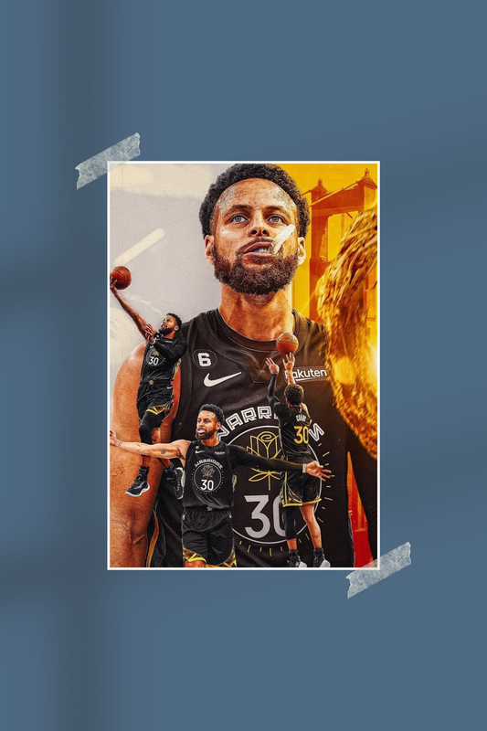 Stephen Curry | #4890 | Basketball | Sports Poster