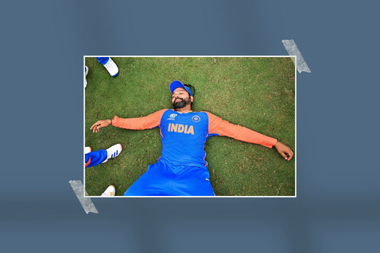 Rohit Sharma | #7813 | Champions | Cricket | Sports Poster