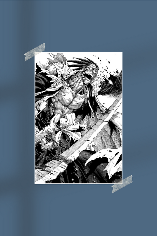 Kenpachi Zaraki | Bleach | #5643 | Anime Poster
