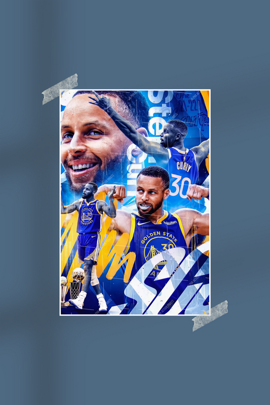 Stephen Curry | #4892 | Basketball | Sports Poster